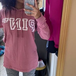 Hooded Pink shirt (READ DESCRIPTION!!)